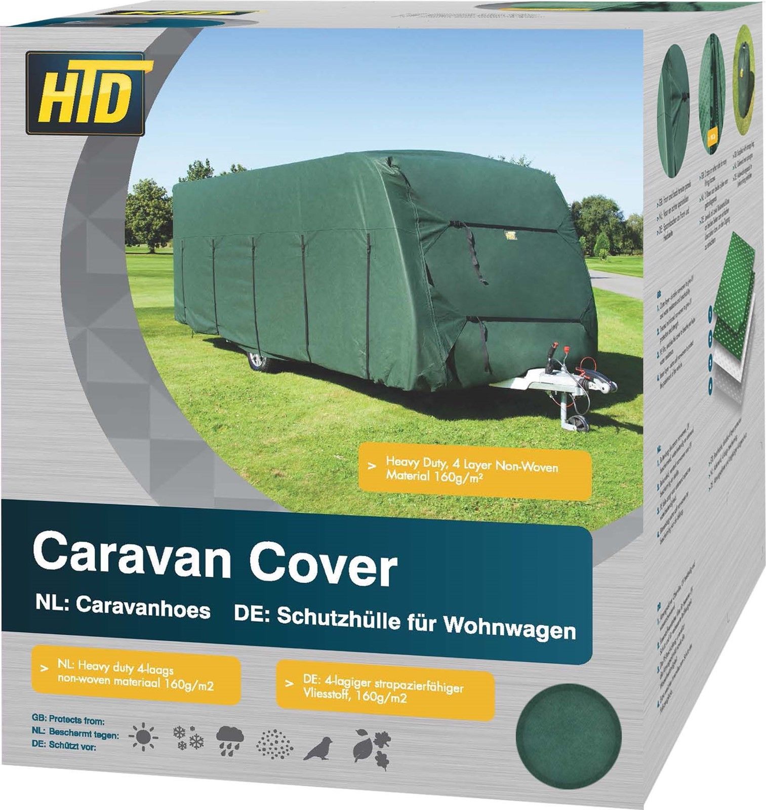 Breathable caravan covers